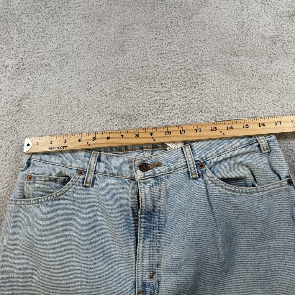 Vintage Levis Jeans Mens 34x32 Orange Tab 560 Loose Fit Tapered Leg Denim 90s - Picture 5 of 10